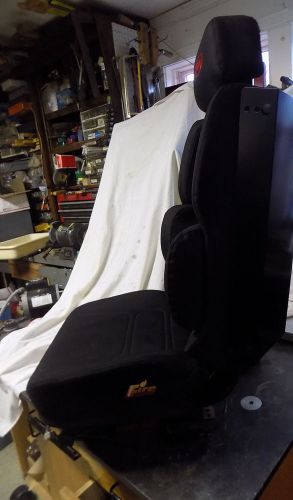 pierce fire truck seat officer seat air pack seat new truck take off