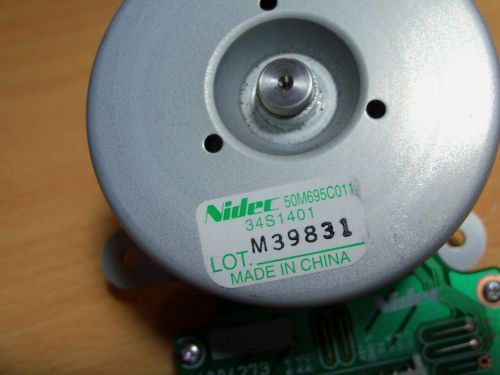 NIDEC MOTOR (50M695C011) for commercial printers (9-pin connector) 34S1401