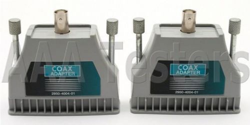 Fluke Microtest OMNIScanner Coax Adapter Set 2950-4004-01 For OMNIScanner 1 2