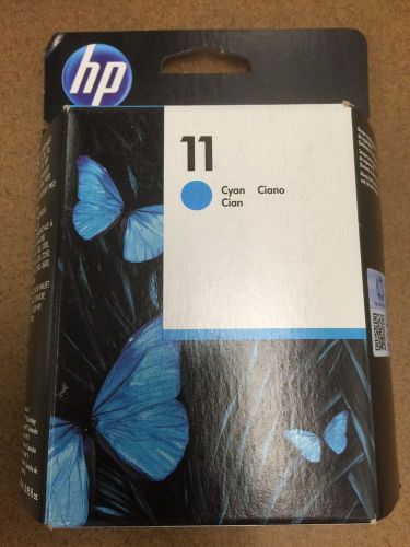 Genuine HP 11 Printer Ink Cartridge Blue  in Sealed Box