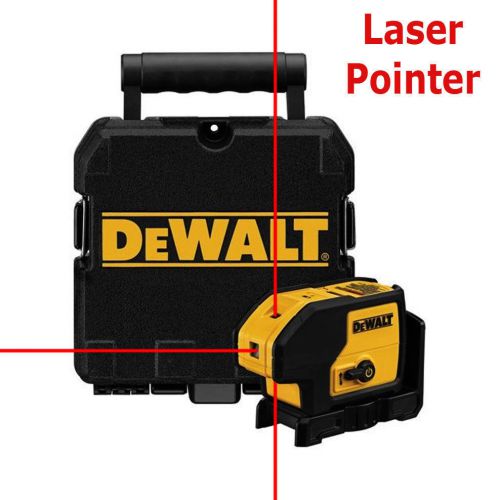 DEWALT DW083K Self-Leveling Line Laser , 3-Beam Laser Pointer DW083K