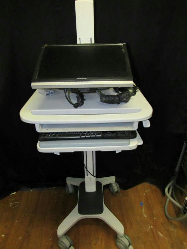 Ergotron Mobile Cart With Drawer Includes 17&#034; Monitor