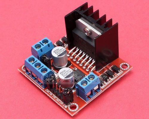 L298n dual h bridge dc stepper motor drive controller board module for arduino for sale