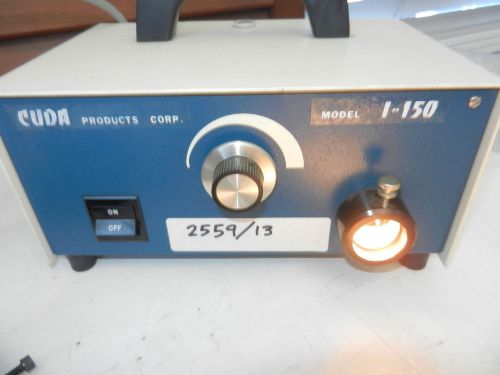 CUDA PRODUCTS CORPN. MODEL I LIGHT SOURCE. POWERS ON (ITEM # 2559 /13)