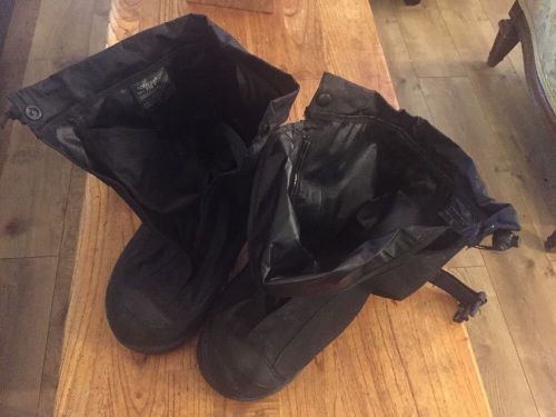 Neos Thorogood Rescues Workers Boots Size L Black NWT Over Shoes