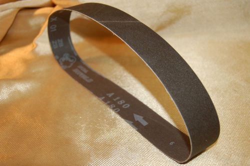 #180 Grit Sandpaper Aluminum Oxide  Sanding Belt for BBS-40A Polisher Grinder