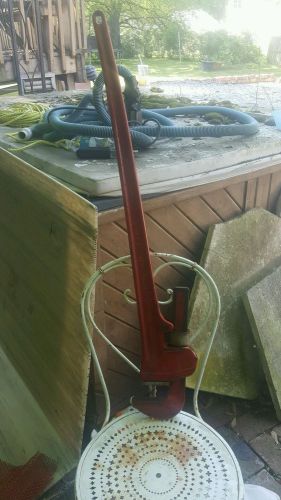 Ridgid 48&#034; pipe wrench for sale
