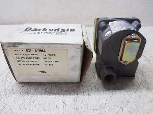 BARKSDALE D2T-A150SS PRESSURE/VACCUM SWITCH (NEW)