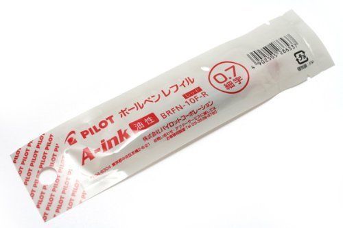 Pilot oil based ballpoint pen refill BRFN10 / red BRFN 10F R 10 pieces