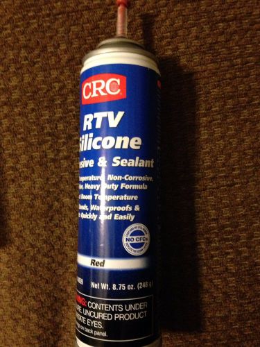 CRC Rtv Silicone RED #14059 Adhesive &amp; Sealant (8.75oz)