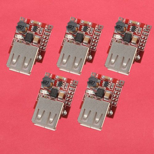 5PCS DC-DC 3V to 5V 1A USB Converter Step Up Boost Module Charger Module Booster