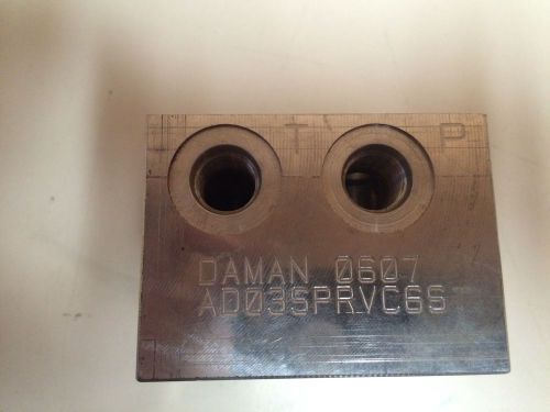 Daman subplates with relief cavity - ad03sprvc6s for sale