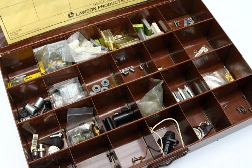 LAWSON PRODUCT Storage Cabinet Drawer w/ Parts FUSE RANDOM PARTS