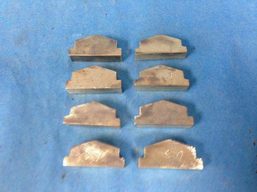 Vintage brass scale weights calibration lot of 8 for sale