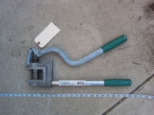 Greenlee 710 1-11/32&#034; Dia, 1&#034; Conduit Knock-Out Stud Punch, Used-2