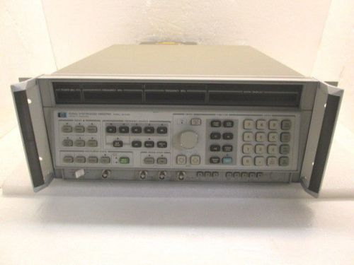 HP 8340A Synthesized Sweeper 10MHz - 26.5GHz Opts 005 006 007 READ