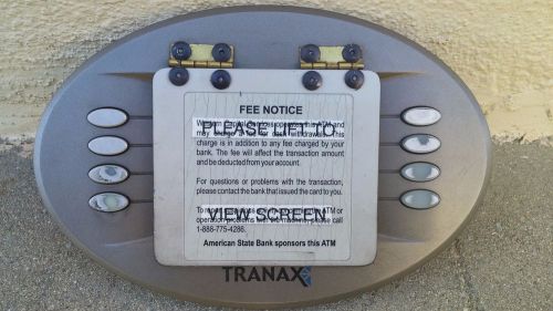 TRANAX 1500 LCD SCREEN BEZEL with Cover