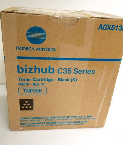 Konica Minolta Bizhub C35Series Black Toner Cartridge