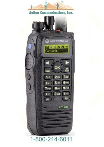 MOTOROLA XPR 6550, VHF 136-174 MHz, 5W, 1000 CH, HANDHELD RAIDO