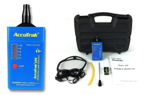 Superior AccuTrak VPE Ultrasonic Leak Detector Standard Kit, Includes VPE Leak