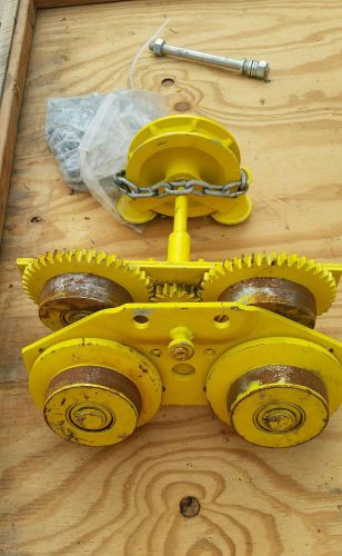 1 ton geared hoist trolley for sale