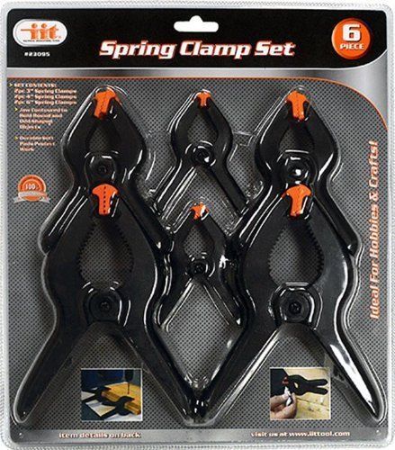 IIT 23095 Spring Clamp Set, 6-Piece