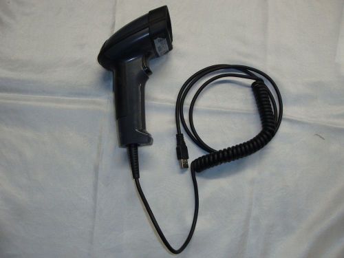 Metrologic ms1690 firstflash 2d usb qr barcode scanner coil cable fair condition for sale