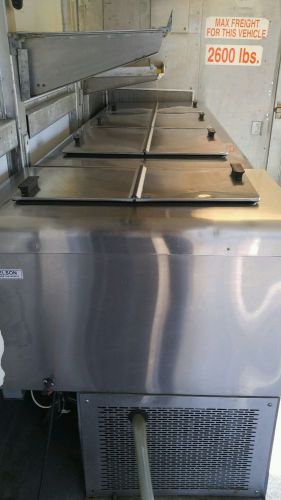 Nelson cold plate freezer with pop cooler model #vbd12 ice cream / vending truck for sale