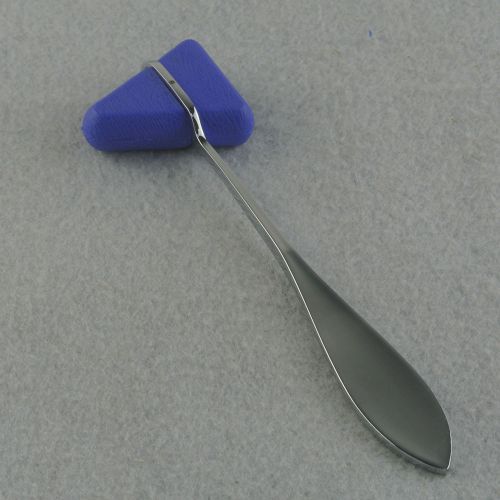 Surgical reliable reflex taylor hammer medical percussion stainless steel blue for sale