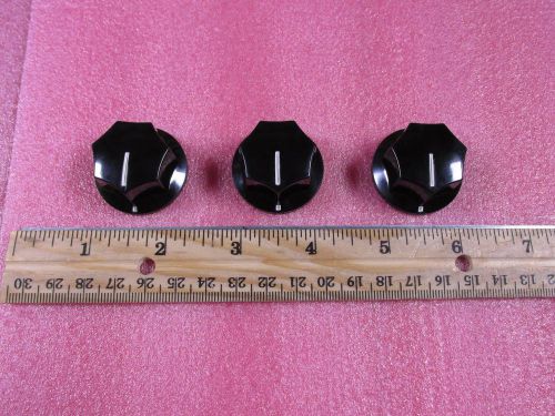 Knobs 1-1/4&#034; 1.25 Inch Hexagonal Control Knob 1/4&#034; 0.25 Shaft Set Screw FastShip