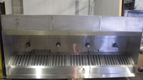 11 x 4 captive air commercial restaurant vent hood system for indoor tx160400374 for sale