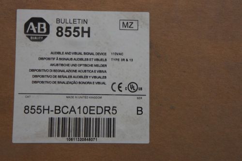Allen-Bradley Industrial Horn / Light Cat# 855H-BCA10EDR5   B