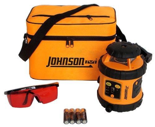 Johnson level and tool 40-6515 self-leveling rotary laser level for sale