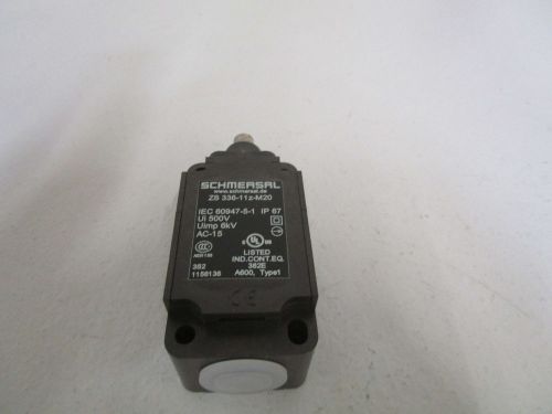 SCHMERSAL LIMIT SWITCH ZS 336-11z-M20 *NEW OUT OF BOX*