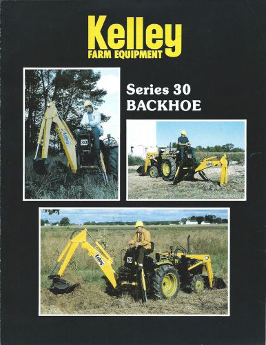 Equipment Brochure - Kelley - Series 30 - Backhoe  (E3016)