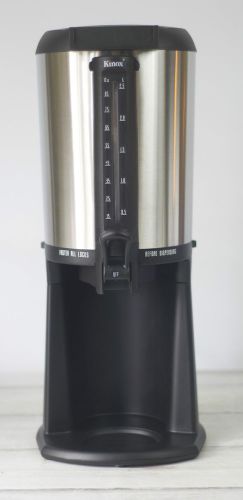 Kinox Connoisserve Thermal Gravity Beverage Dispenser Stainless Steel 85oz/2.5L