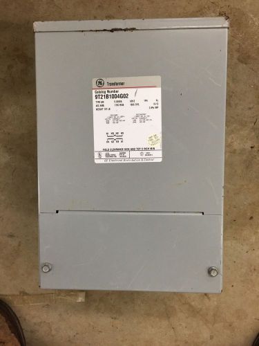 General electric transformer 9t21b1004g02, type qm, 5 kva, 60 hz for sale