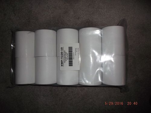 Xwp-t220-10 thermal paper 10 pack of rolls for sale