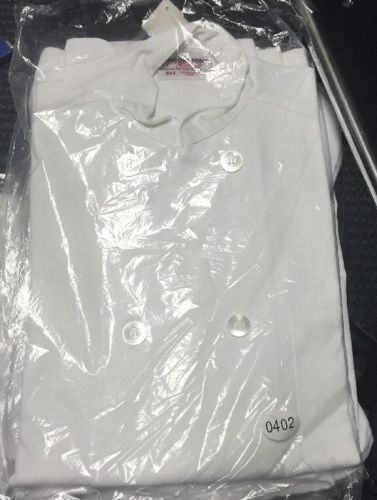 Uncommon Threads 402 Long Sleeve Chef Coat Jacket White NEW Small