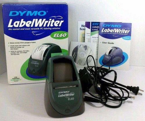 Dymo LabelWriter EL60 Thermal Printer For Windows - Complete with Box