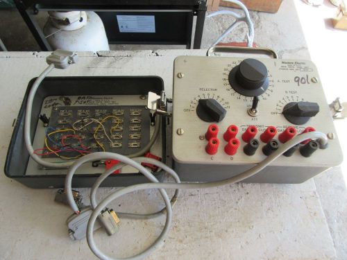 Vintage Telephone Data Test Set Model 901B Western Electric  Lot 16-27-10-B