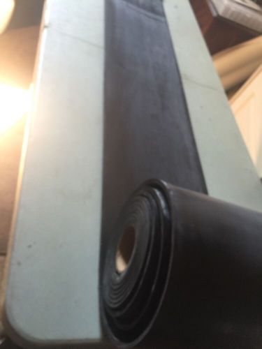 Roll of epdm 1/4&#034; thick 12&#034; x 22&#039; feet black for sale
