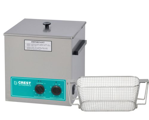 Crest 1.5Gal. Benchtop Ultrasonic Cleaner w/Timer+Heat+COVER+BASKET, CP500HT