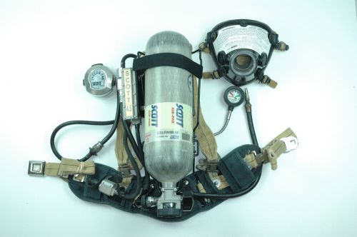 Scott 4.5 wireframe scba overhauled w/supplied air connection &amp; quick fill for sale