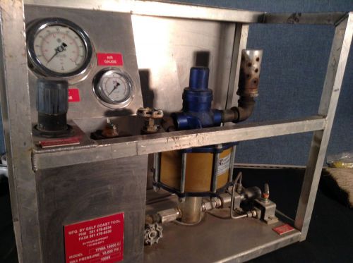 Gulf Coast Tool TPWA 10,000 PSI Hydrostatic Test Pump