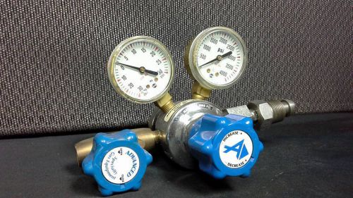Advanced Specialty Gas Regulator UPE325580 Max Inlet 3000 PSI Dual Gauge