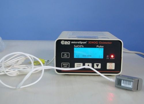 One Unit: Pulse Oximeter BCI Int MicroSpan 3040G Tested Working HighQuality NIB