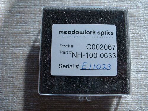 Meadowlark Optics, Precision Retarder, 1 in. diameter, 1/2 Wave (NH-100-0633)