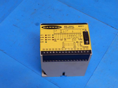 Banner macp-1 mini-array controller macp1 rs-232 macp1 rs232 for sale