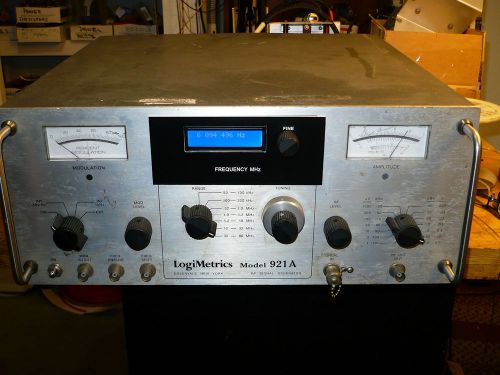 Ham Radio: Logimetrics 921A RF Signal Generator  50khz~80mhz